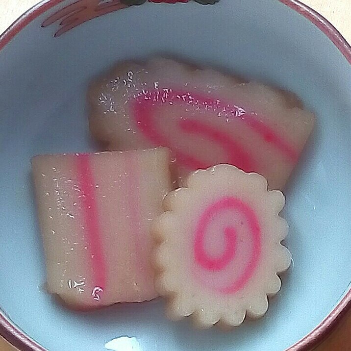 常備菜、なるとの煮物